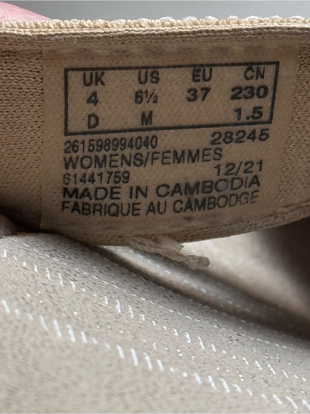 Clarks Women's Taupe Crisscross Slide Sandals Sz 6.5 - Picture 2 of 4